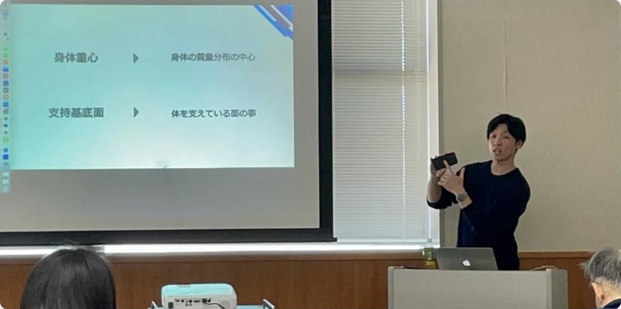 腰痛予防セミナーの様子